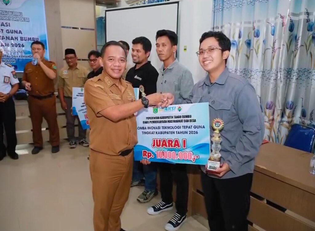 Dinas PMD Tanah Bumbu Gelar Lomba Inovasi TTG 2026, Pendeteksi Kebakaran Raih Juara Pertama 2